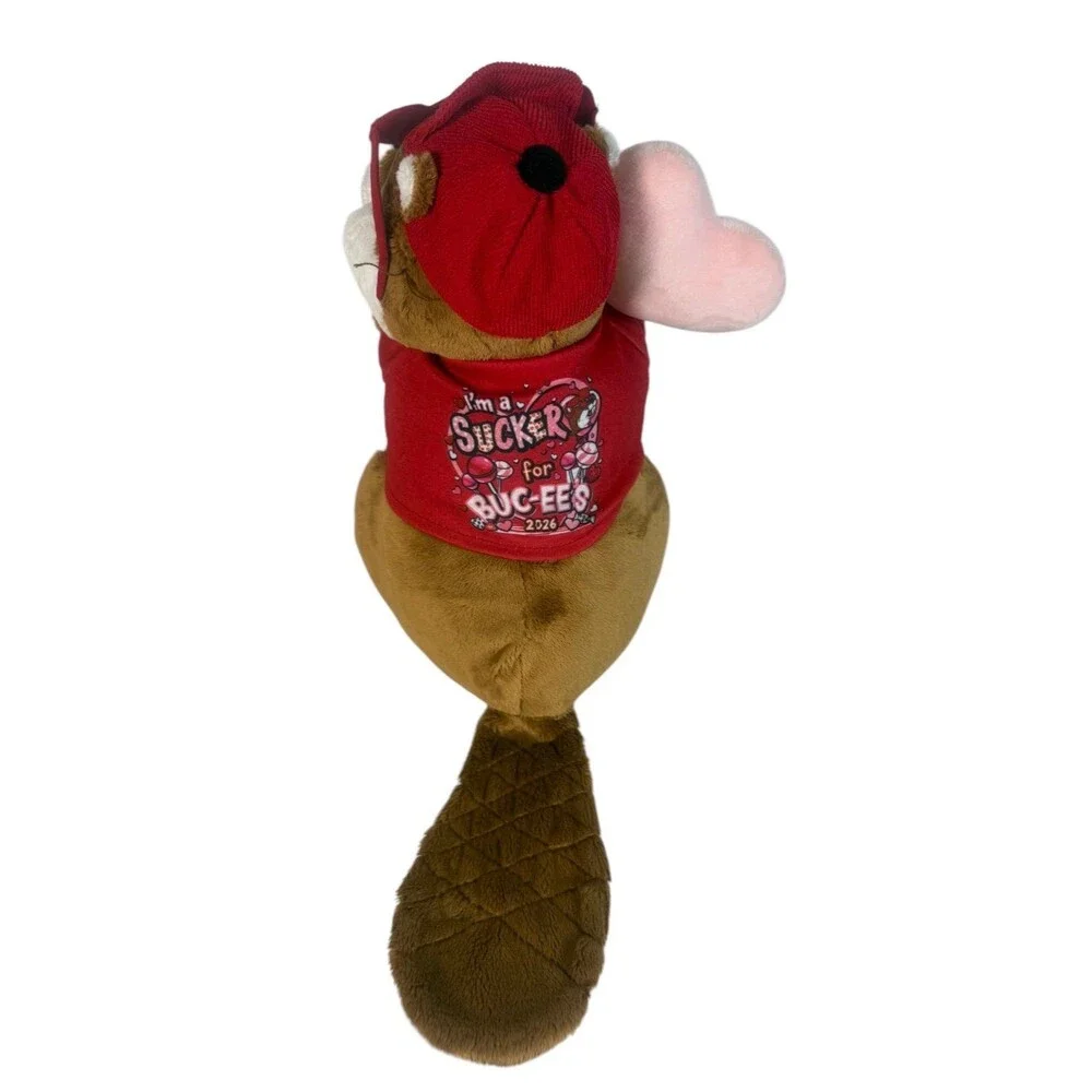 Buc-ee’s VALENTINE’S DAY 2026 Plush I’m A Sucker For Buc-ee’s 12in